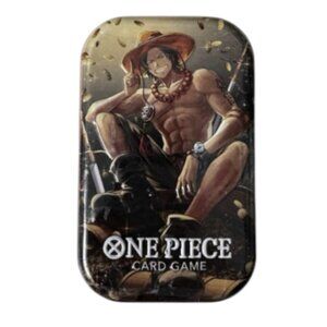 One Piece Tin Pack Set Vol. 2 Ace - Bandai TCG Volume Two - SEALED
